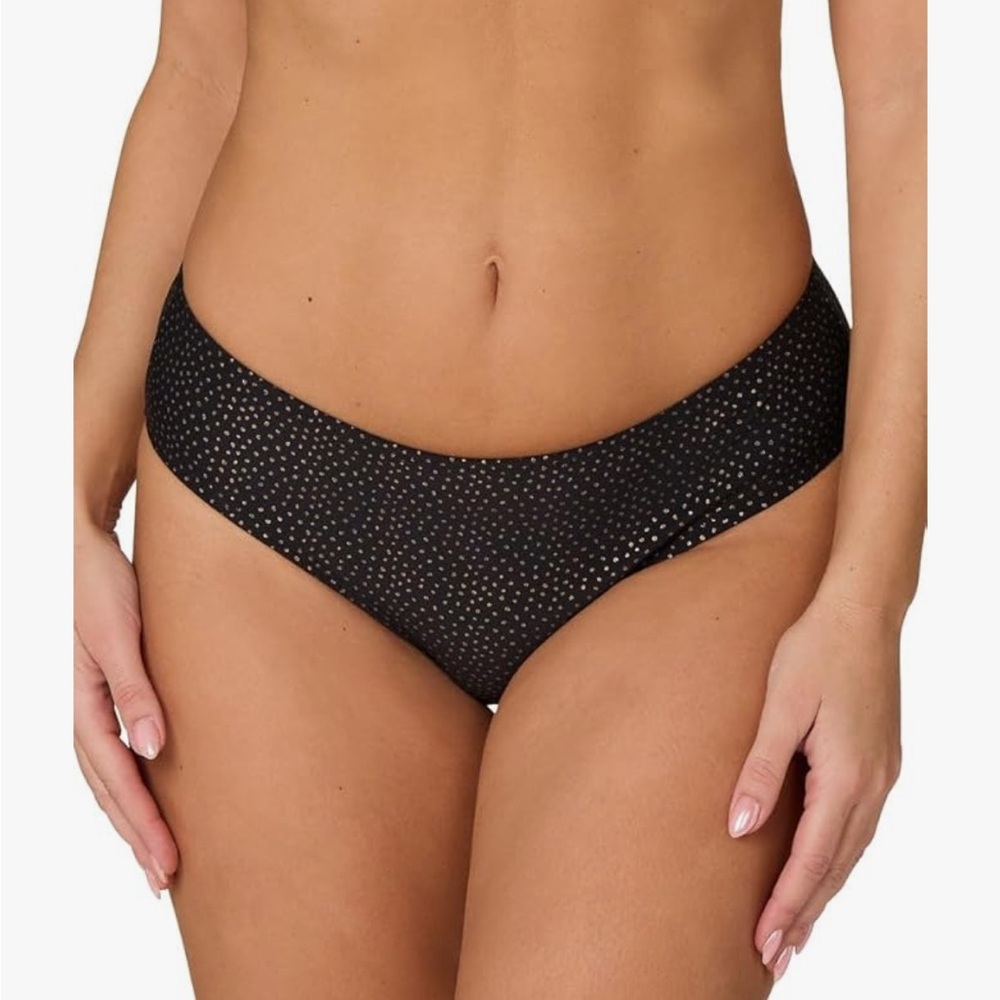 NIP TUCK || Polka Dot Bikini Bottom in Navy Size 8